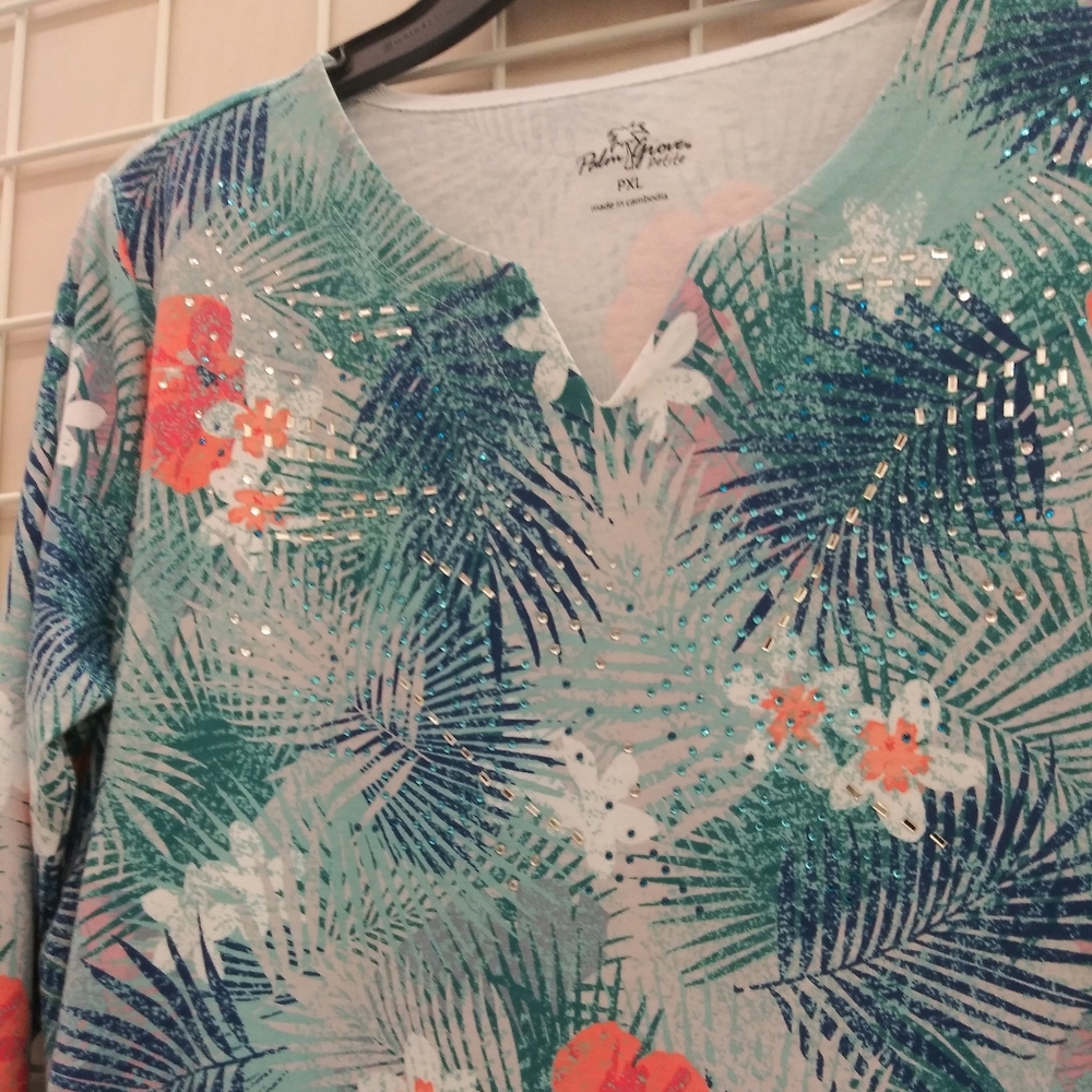 woman's blouse floral